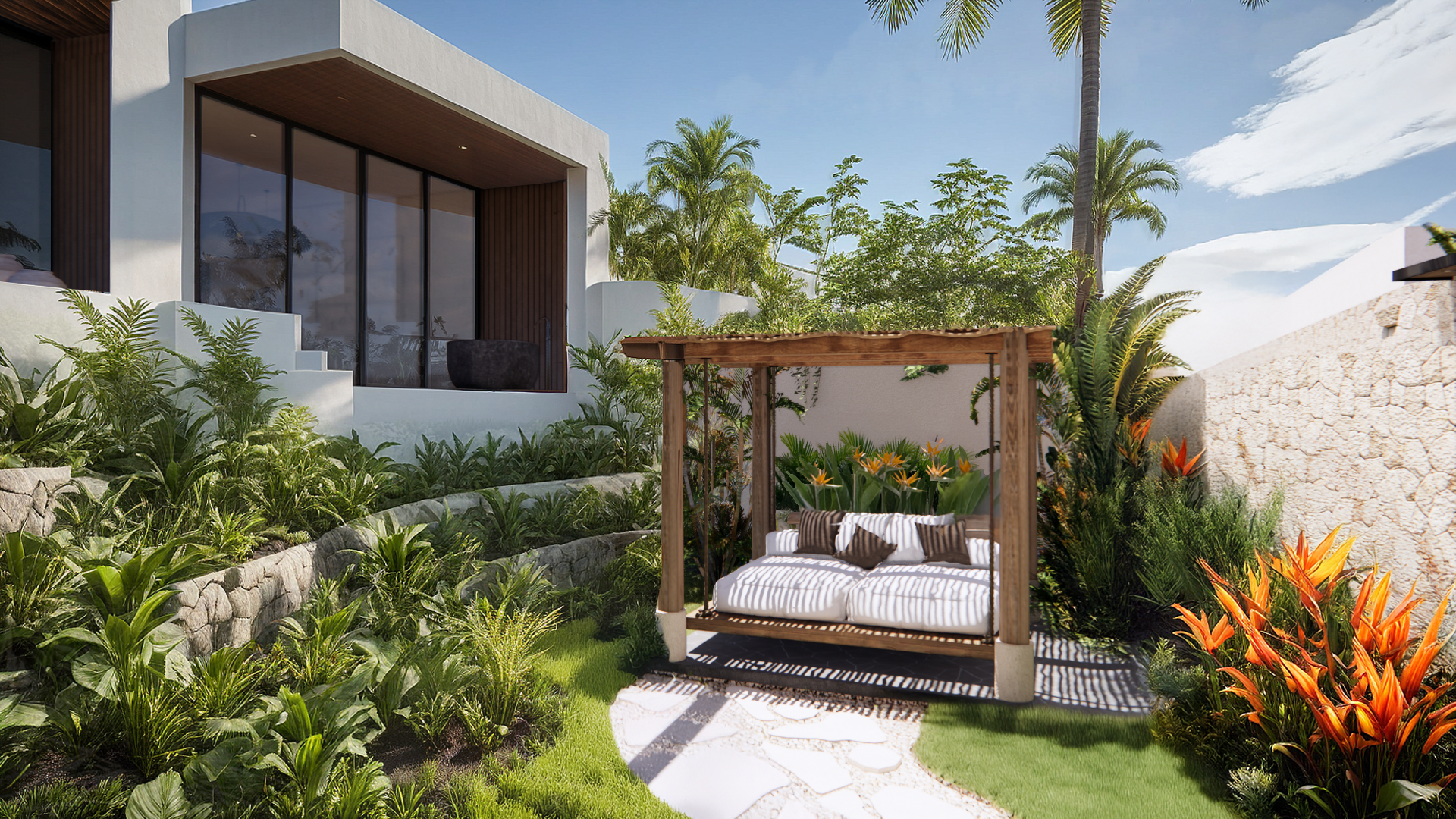 Tropical villa